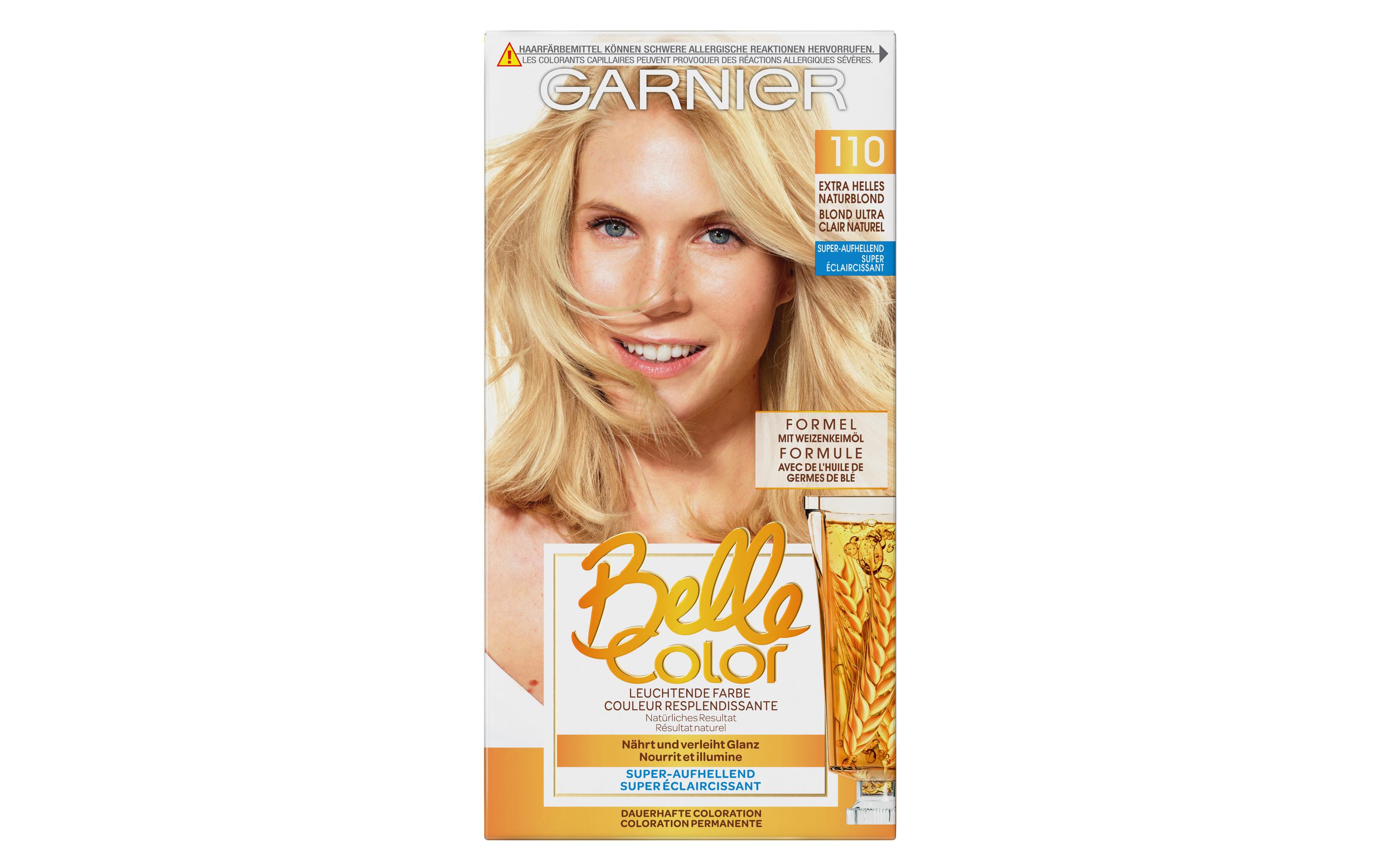 Haarcoloration Belle Color Natural Blonde 110Permanente Haarfarbe für einen natürlichen Farbton