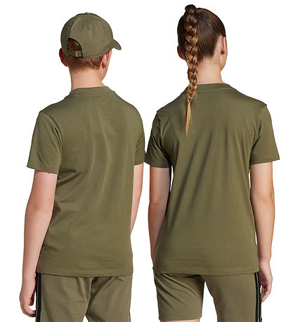 adidas Performance T-Shirt - J BL - Olistr/Schwarz