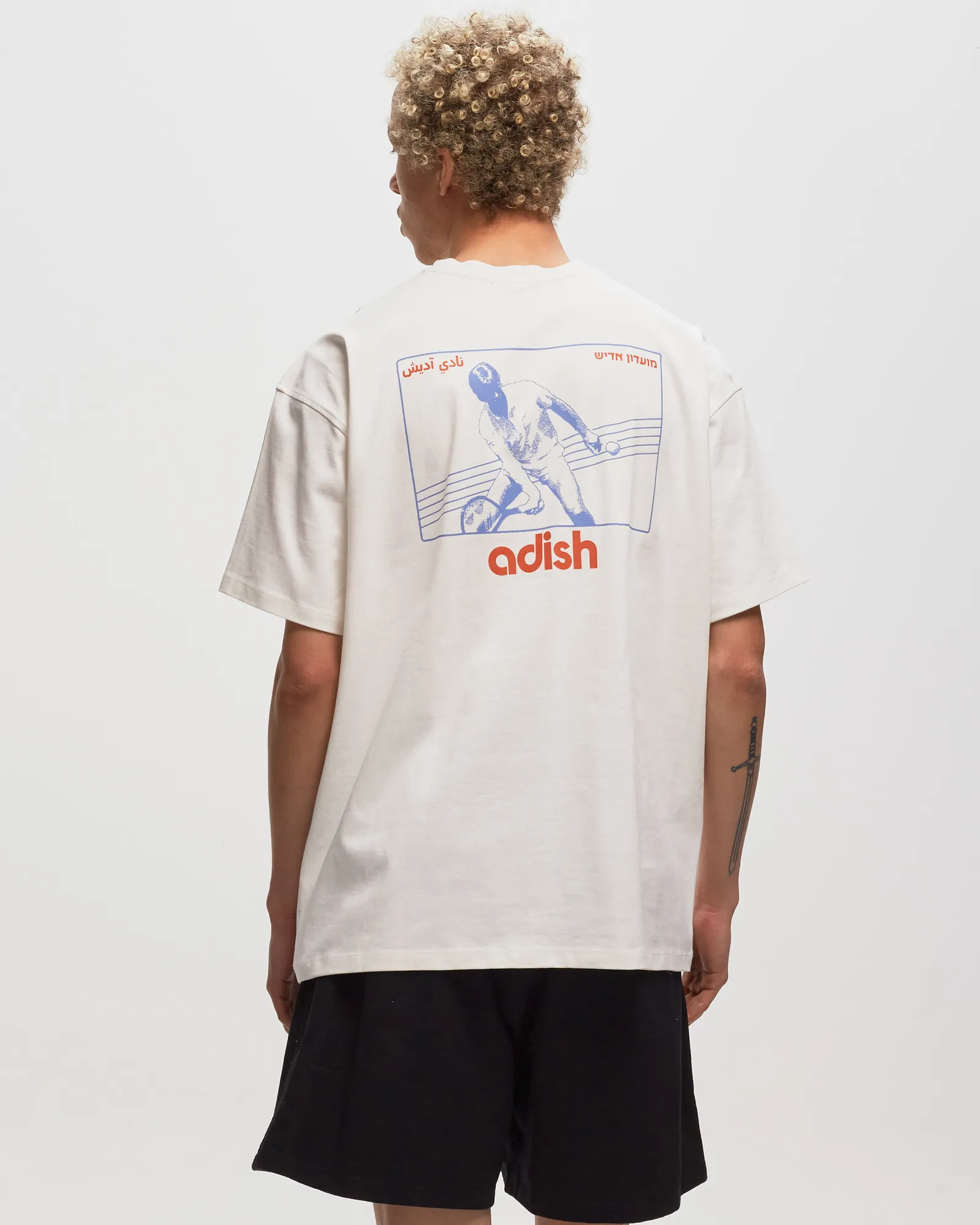 ADISH ADISH NADI LEL-TENNIS SHORT SLEEVE TEE