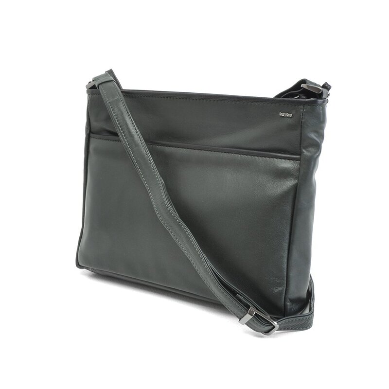 Berba Soft Crossbody Tas Groen – Zwart