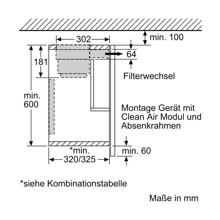 Siemens Absenkrahmen LZ49601