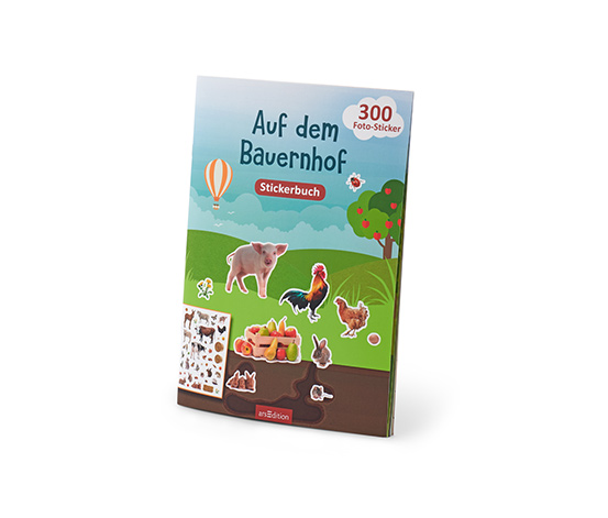 Stickerbuch »Auf dem Bauernhof«