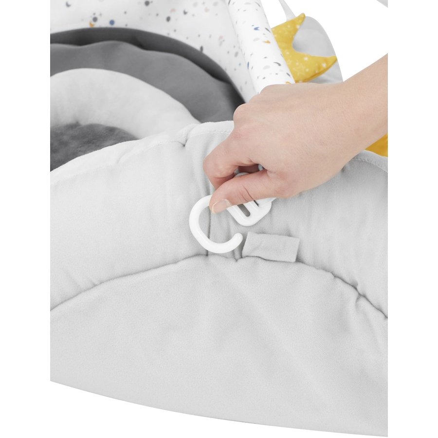 badabulle Krabbeldecke mit Spielbogen Moonlight