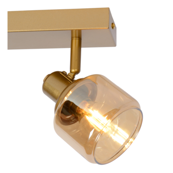 Lucide plafonspot Bjorn Ø30 cm goud
