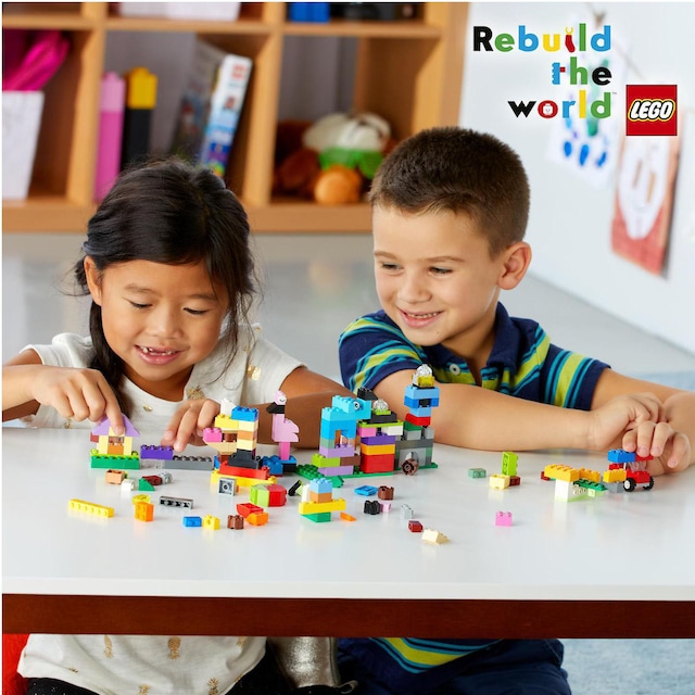 LEGO® Konstruktionsspielsteine »Starterkoffer - Farben sortieren (10713),  LEGO® Classic« Made in Europe