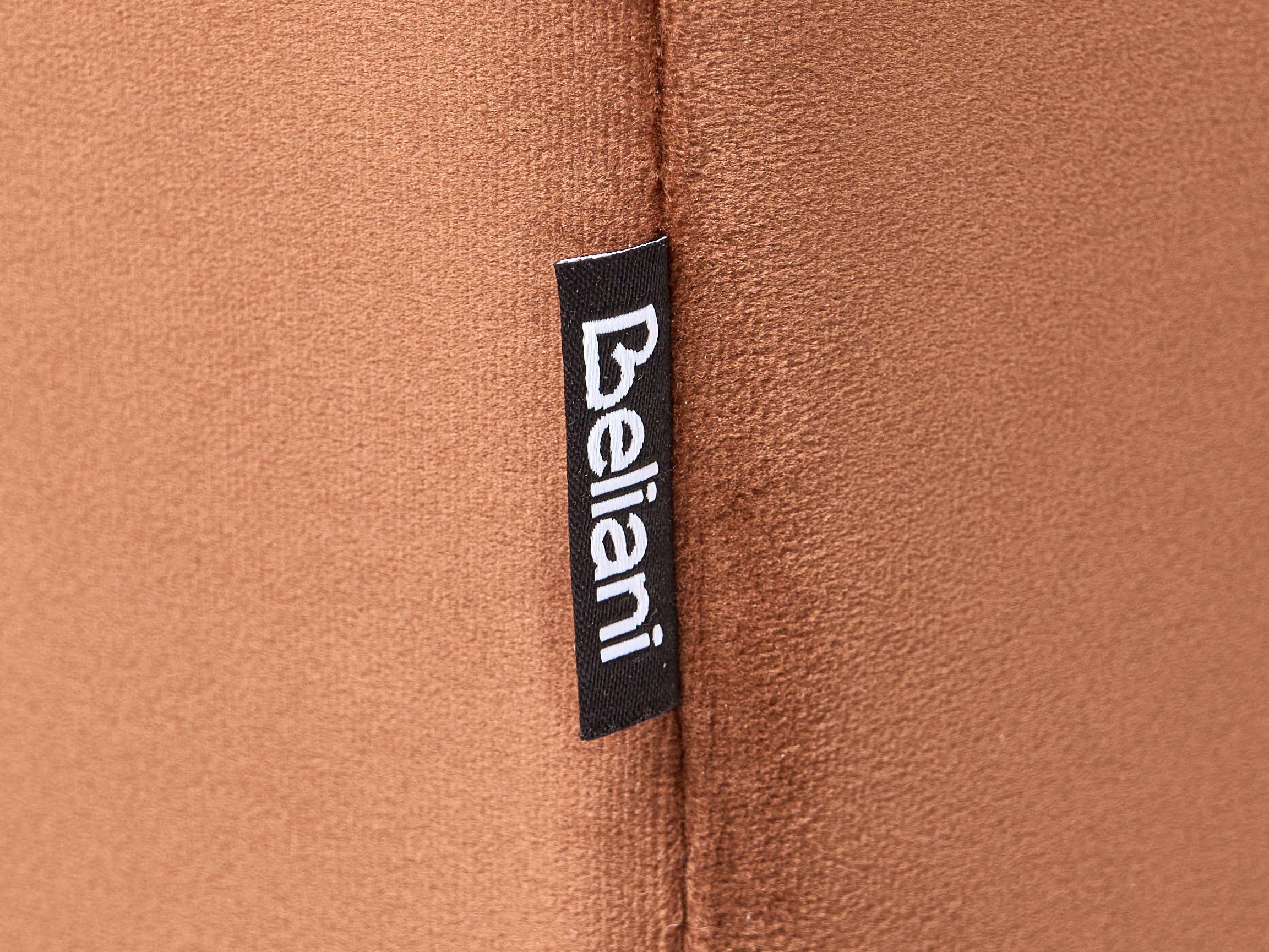 Bank 3-zits CHESTERFIELD Fluweel Goudbruin