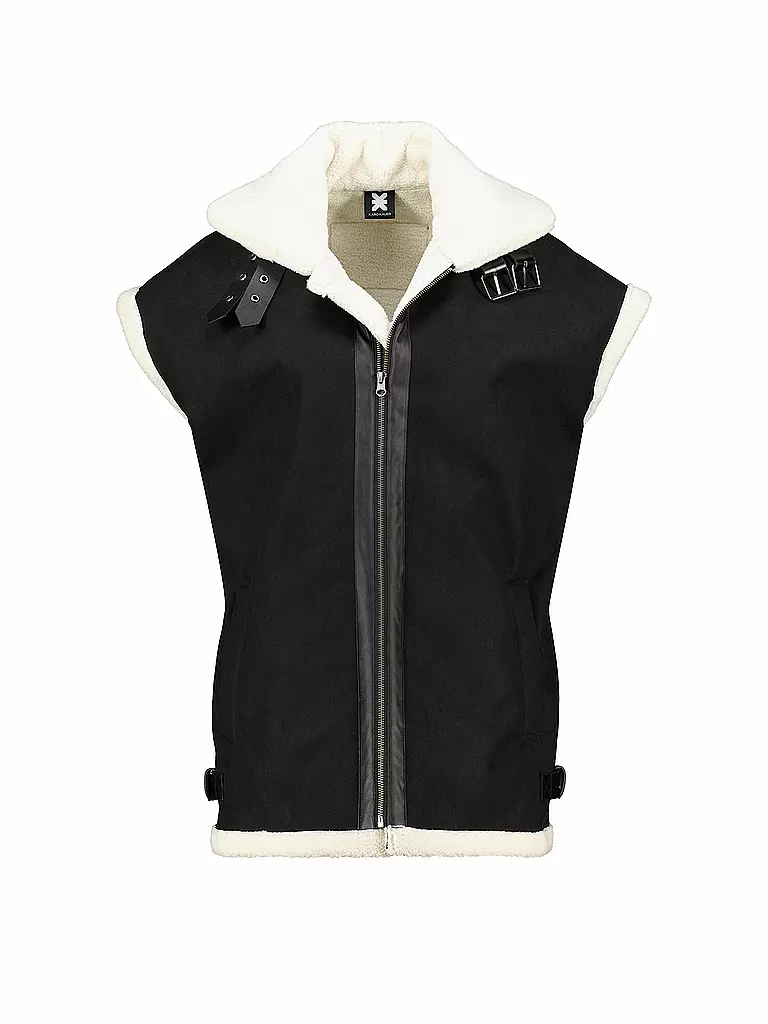 KARO KAUER Gilet schwarz