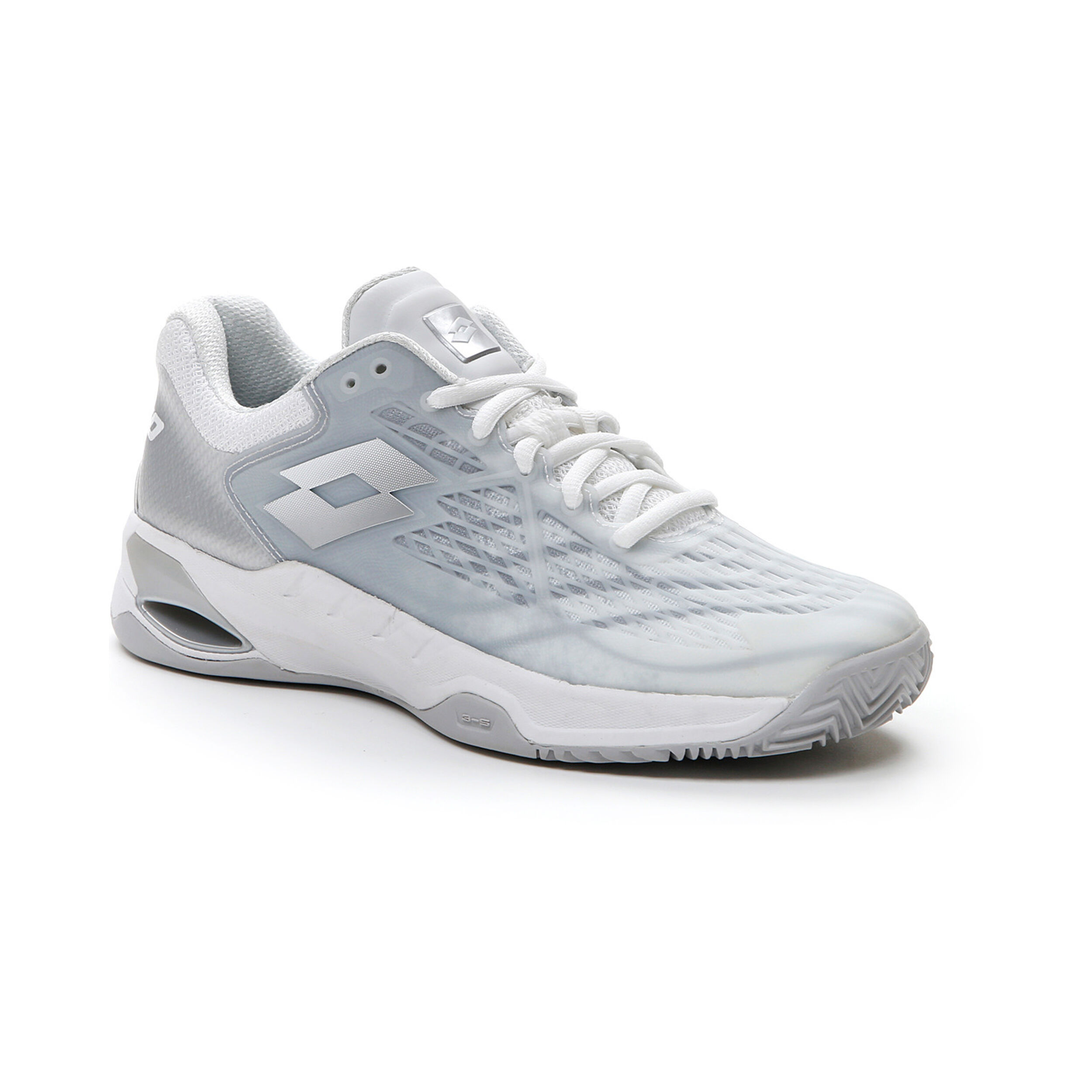 Lotto Mirage 100 Clay Chaussure Terre Battue Femmes - Blanc , Gris