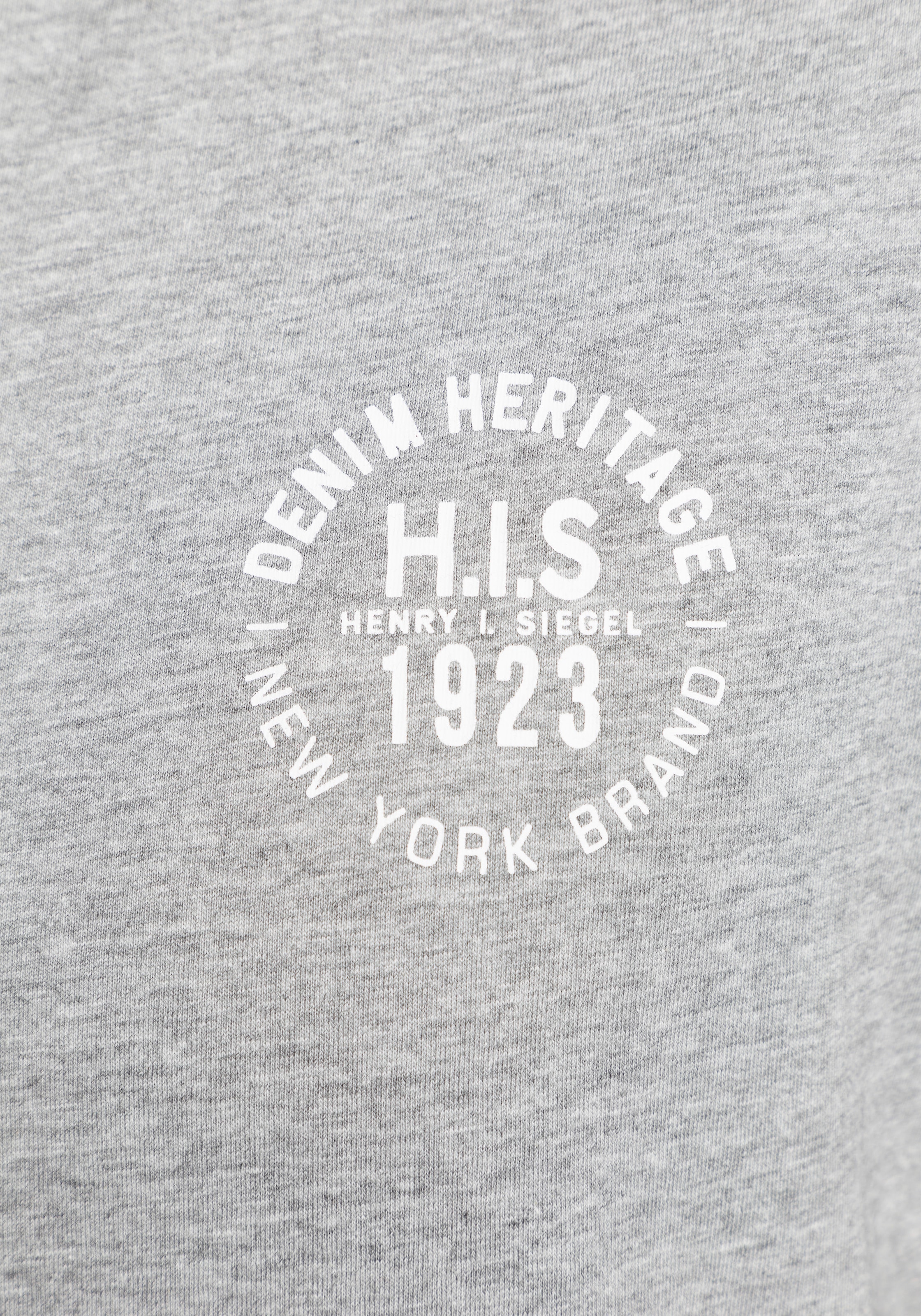 H.I.S T-Shirt, 3 Stk. schmal geschnitten,  bedrucktes Design,  aus 100% Baumwolle