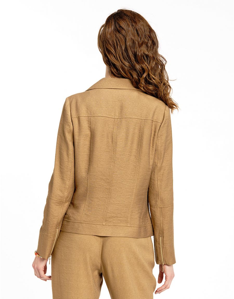 Veste chic marron