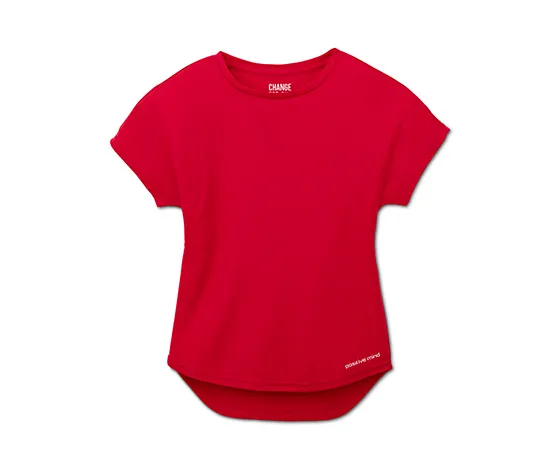 3 Mädchen-Funktionsshirts mit recyceltem Material
