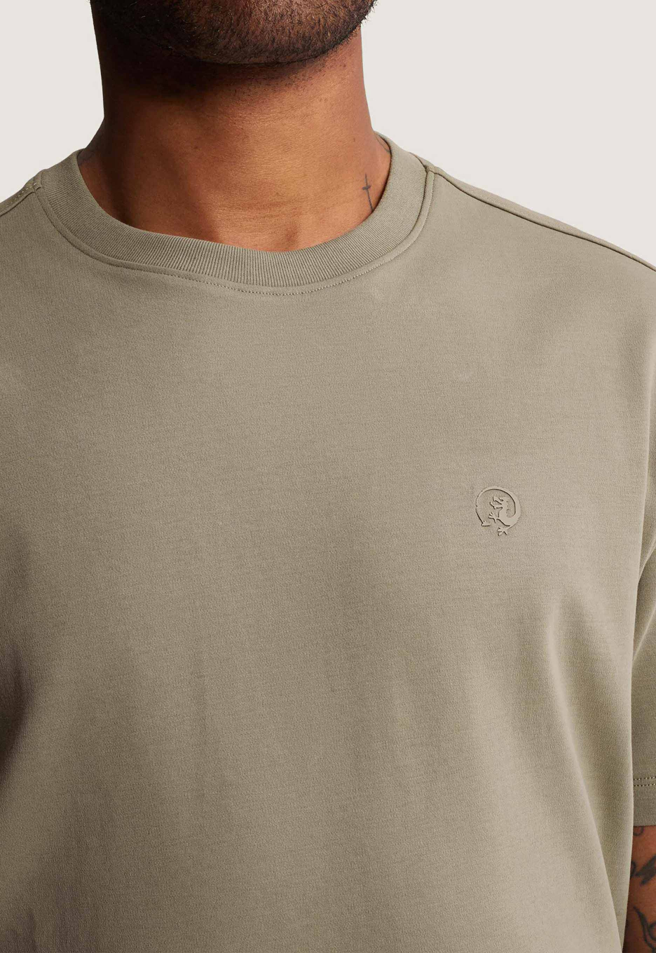 Cast Iron Interlock Jersey T-shirt
