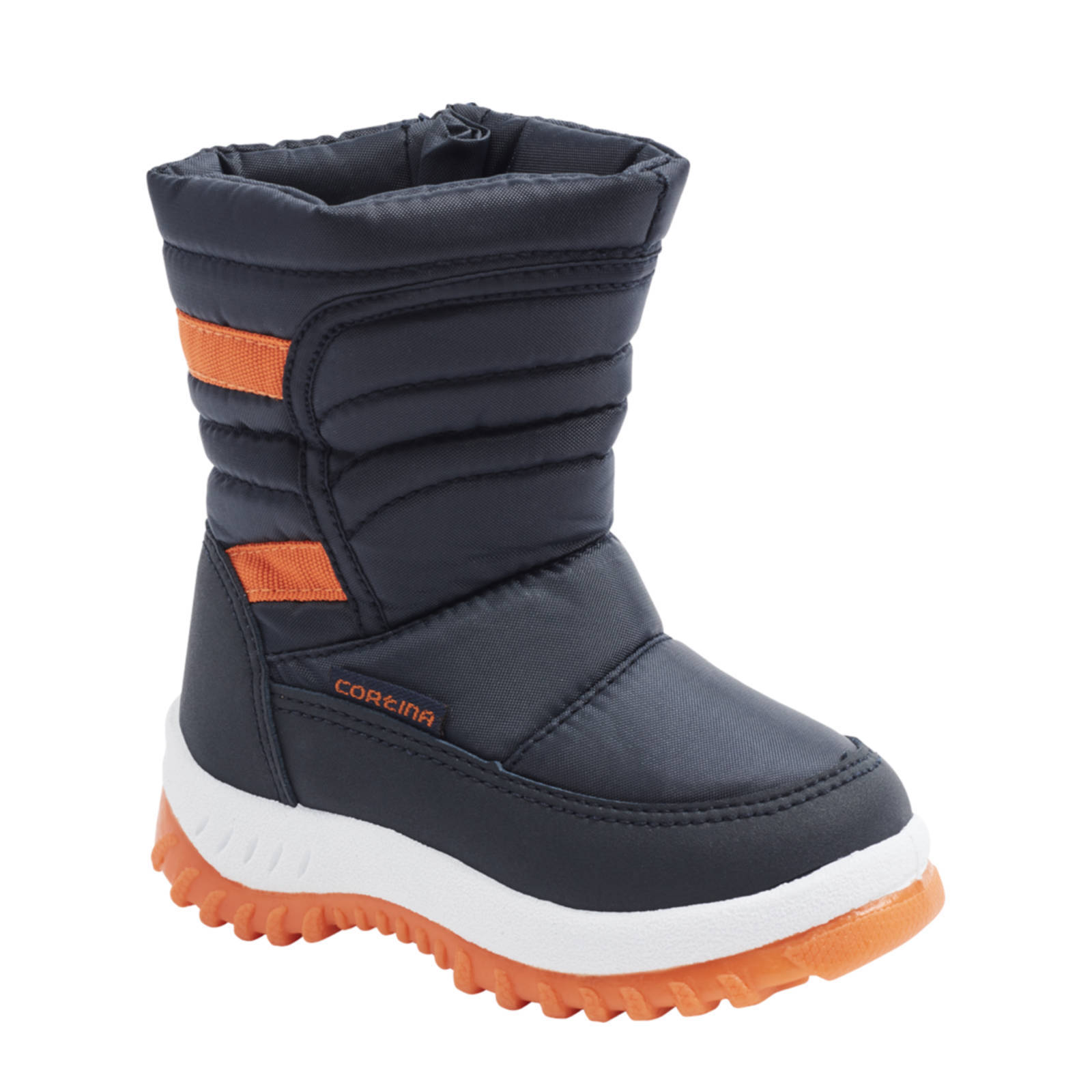 Cortina snowboots blauw/oranje