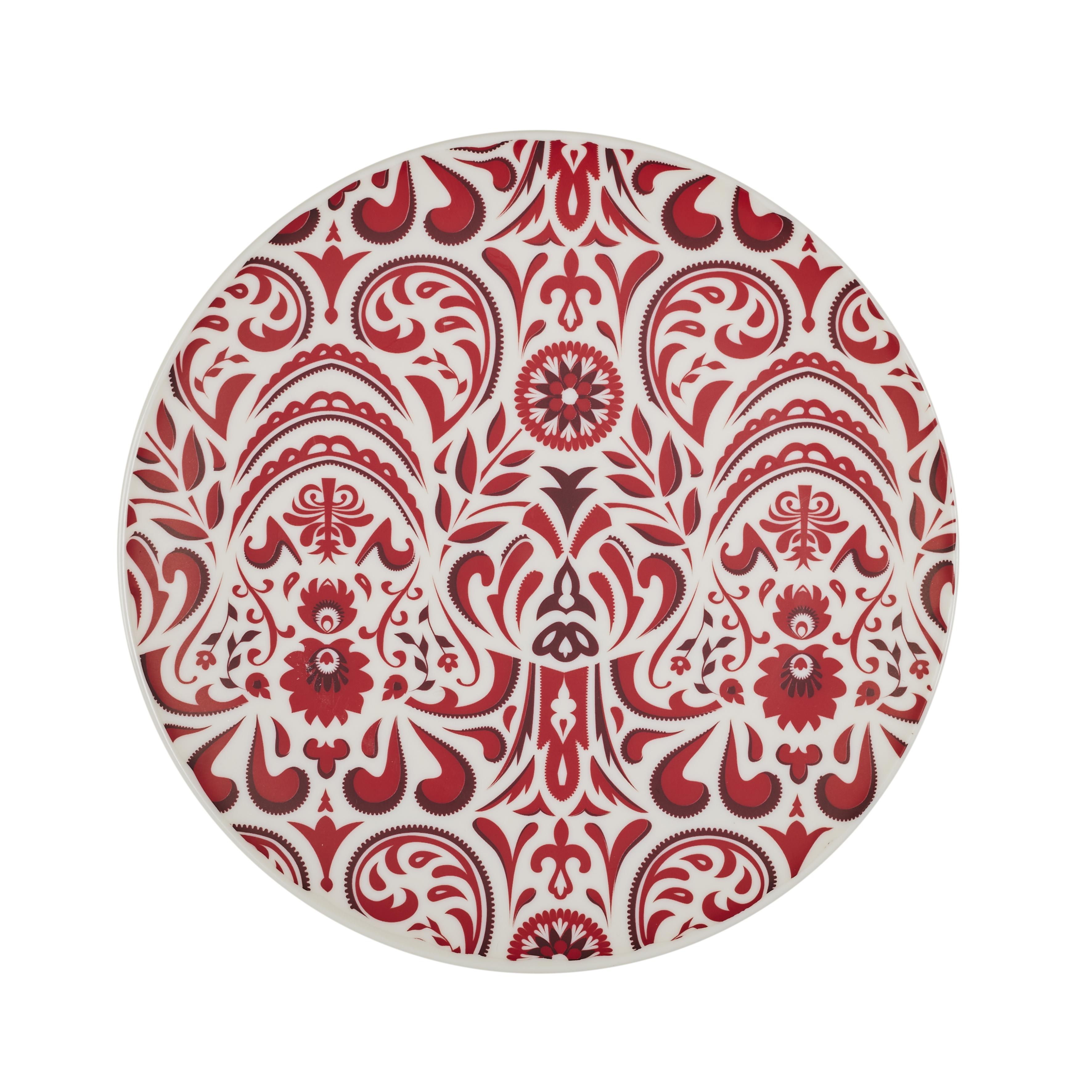 ASSIETTE PLASTIQUE JAIPUR MARKET D.20CM