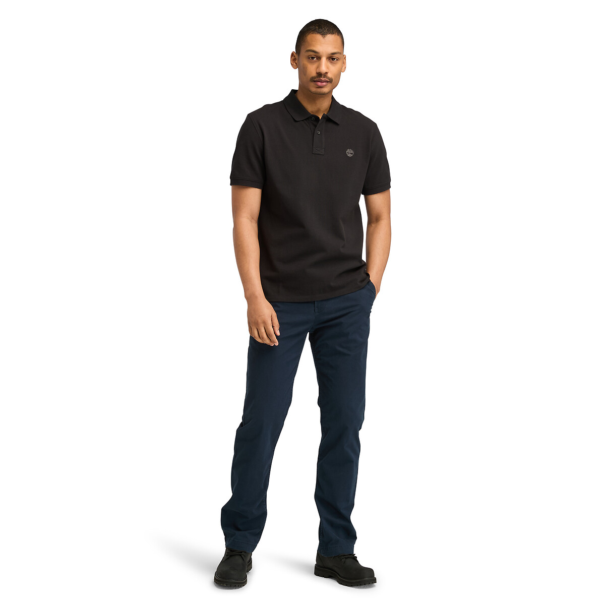 TIMBERLAND<br>Polo em jersey piqué
