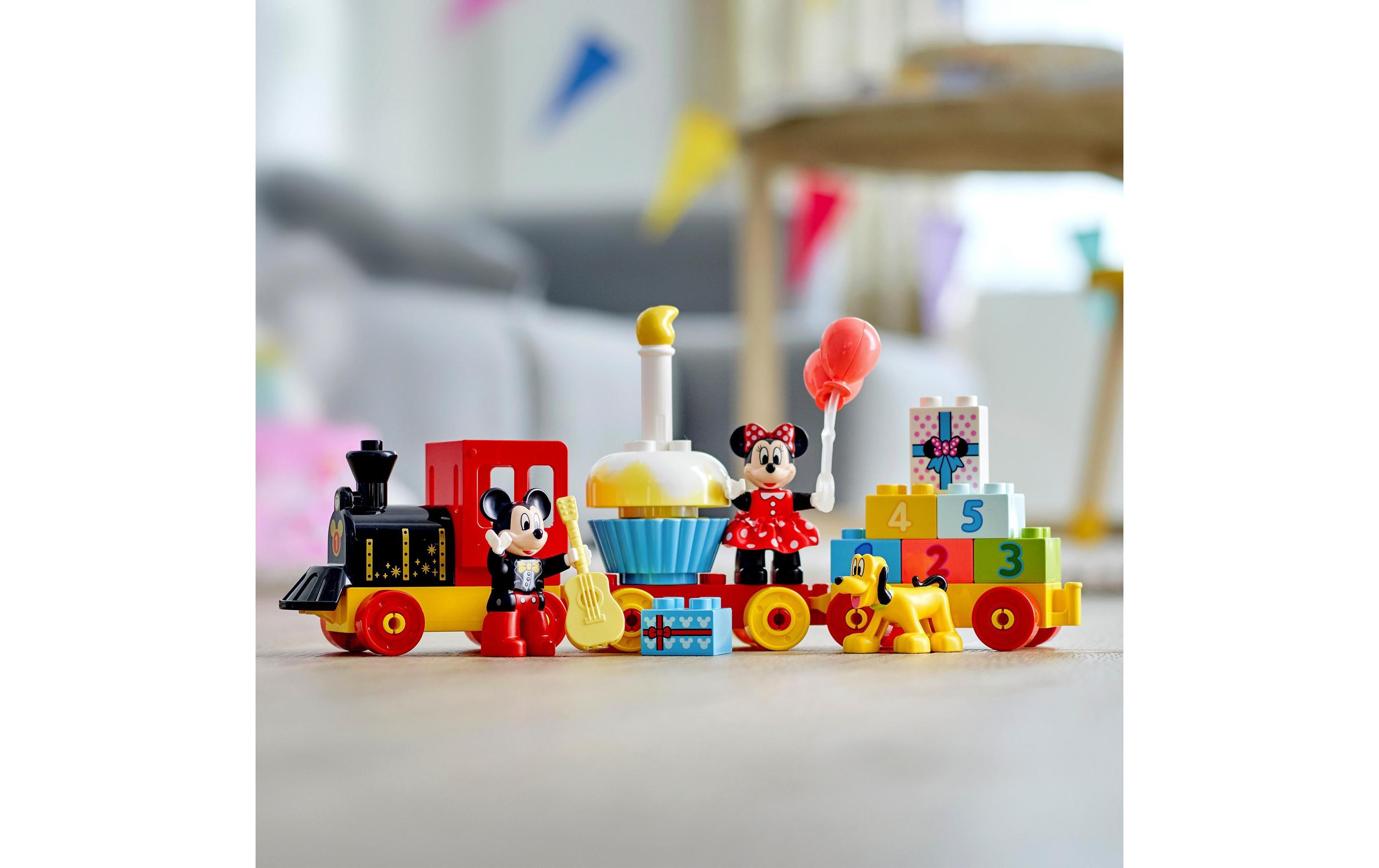 DUPLO® Mickys & Minnies Geburtstagszug 10941Disney Geburtstagszug für entwicklungsförderndes Spielvergnügen