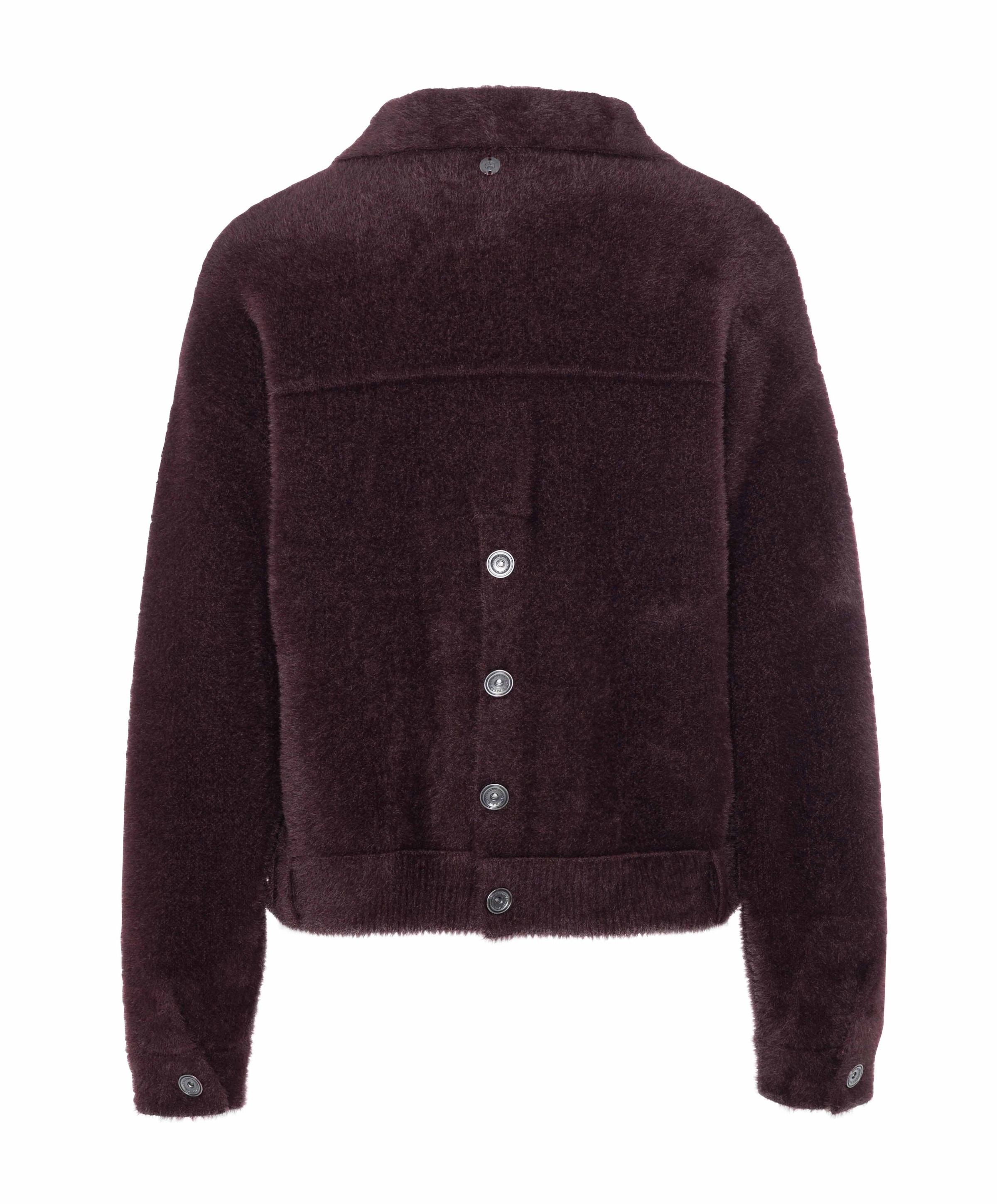 Rino & pelle Dames vest bordeaux