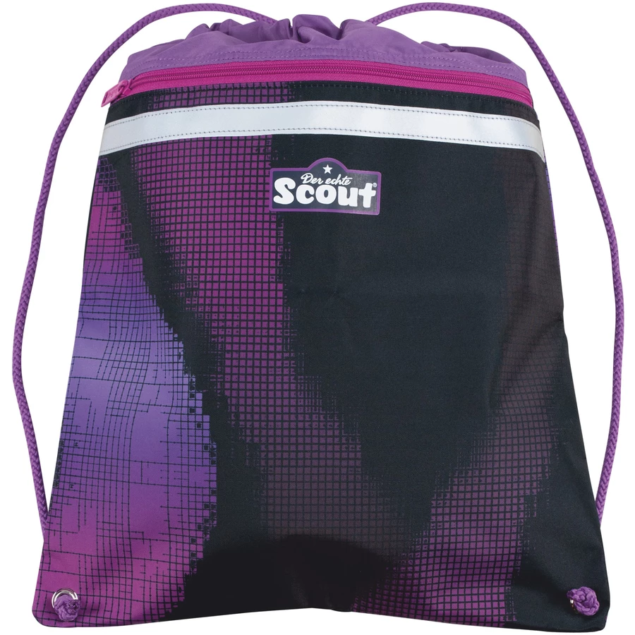 Scout Alpha Exklusiv Movie Star - Schulranzen Set 5tlg. Pink Pixel