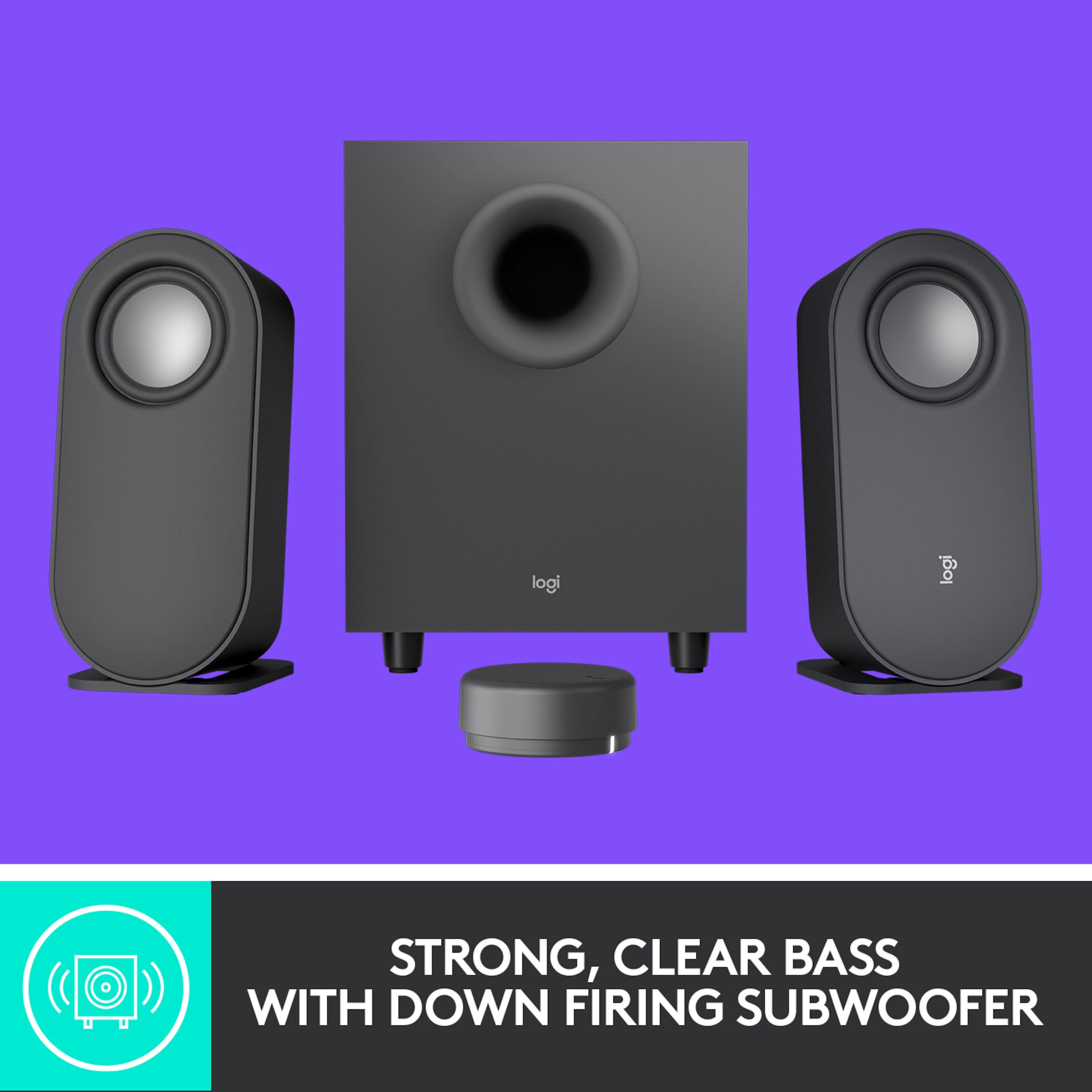 Logitech Z407 Høyttalersystem med subwoofer
