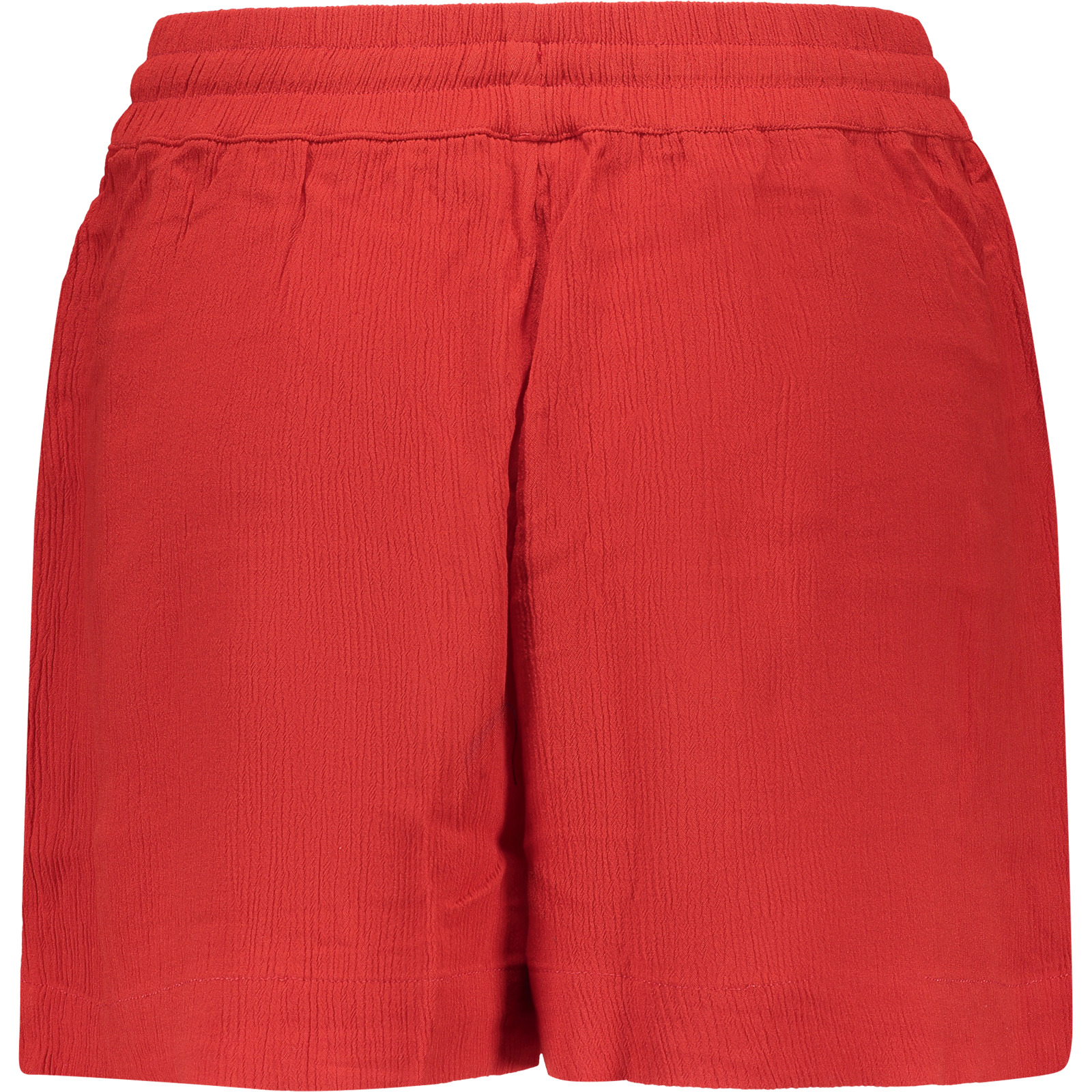 Esprit Damen-Shorts Uni Woven S, rot