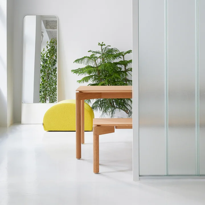 OUT Objekte unserer Tage - Wedekind Tisch Large 200 x 92 cm, Eiche gewachst