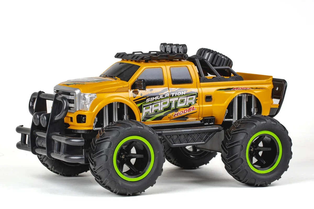 TEC-TOY - Raptor R/C 1:12, 2,4GHz 7,4V Li-Ion - Gul