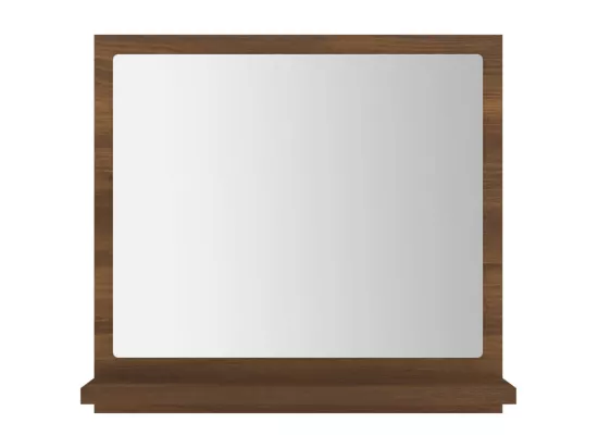 Miroir de bain Chêne marron 40x10,5x37 cm Bois d'ingénierie