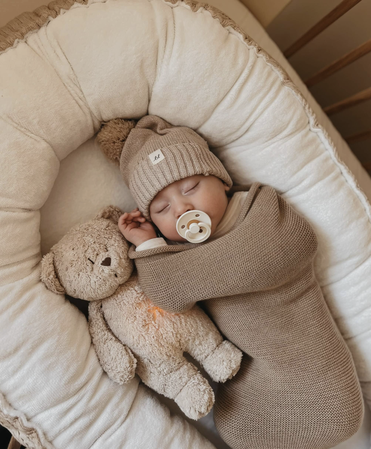 Moonie Moonie the humming bear Cappuccino Natur 2.0