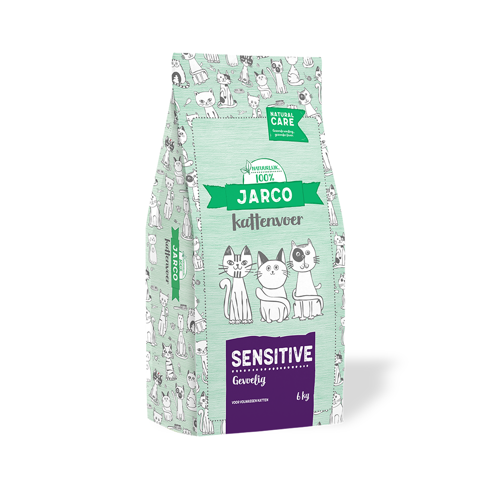 Jarco Natural Sensitive - Kattenvoer - 6 Kilogram - lam