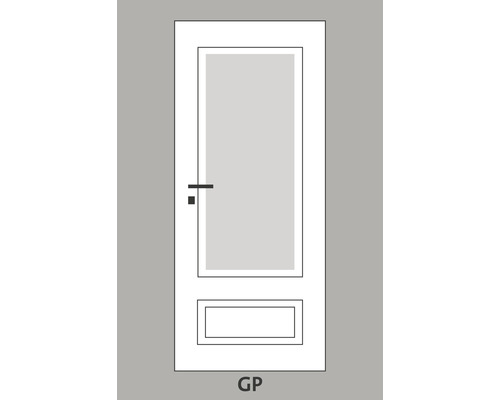 Pertura glasinzet ESG LA GP helder 63x137,5 cm