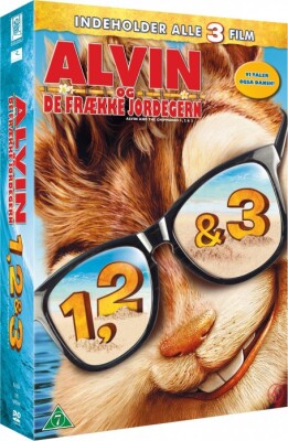 Alvin Og De Frække Jordegern 1-3 / Alvin And The Chipmunks 1-3 - DVD