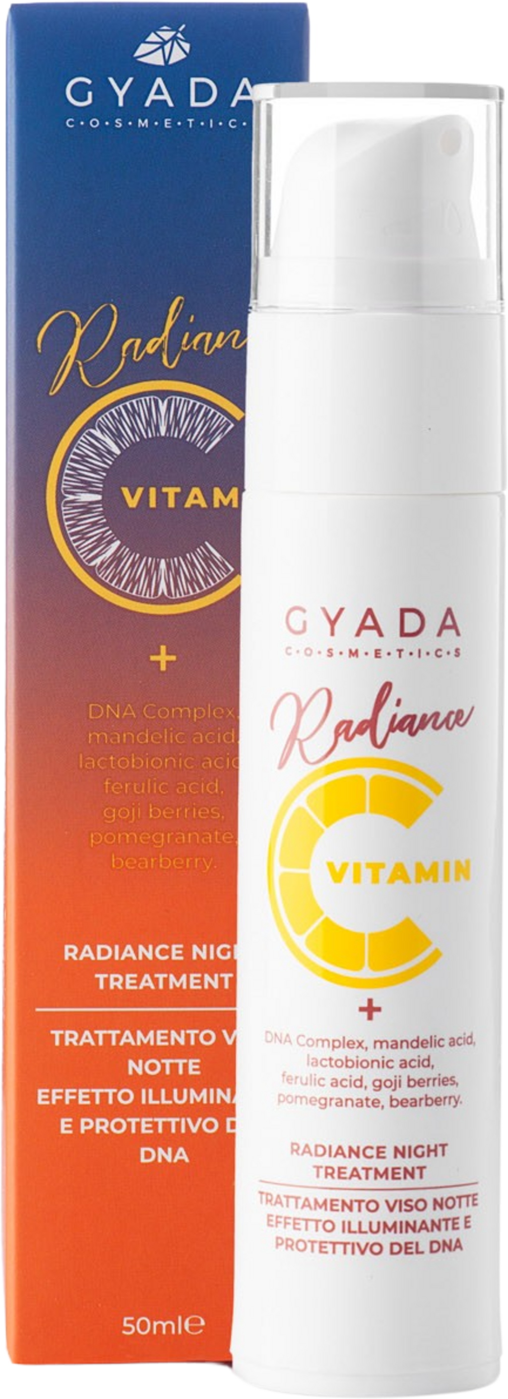 GYADA Cosmetics  Radiance Ausgleichende Nachtpflege, 50 ml