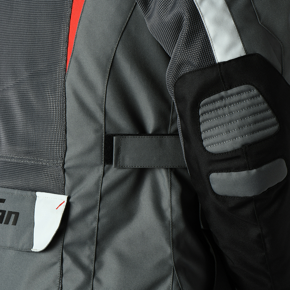Furygan - Veste Apalaches Vented 2 en 1 Noir / Gris / Rouge