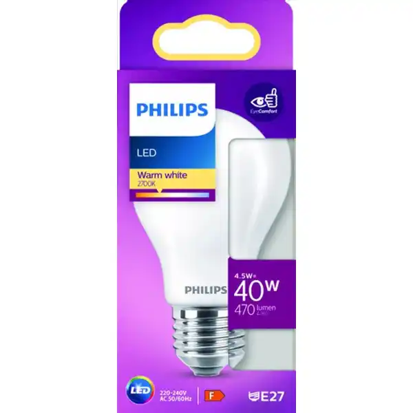LED Birne 40W matt E27