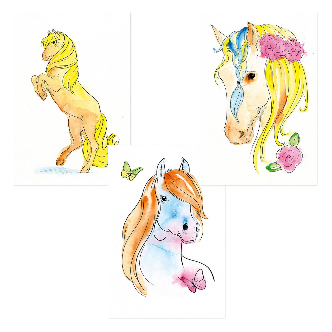 Miss Melody Aquarelset