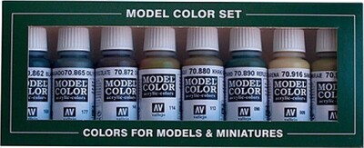 Vallejo - Model Color Maling Sæt - Panzer - 6X17 ML