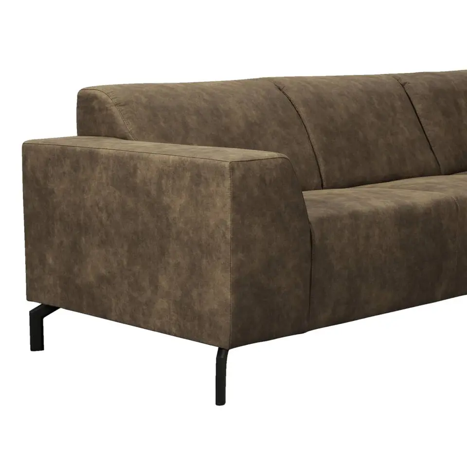 Hoekbank Noud rechts - taupe