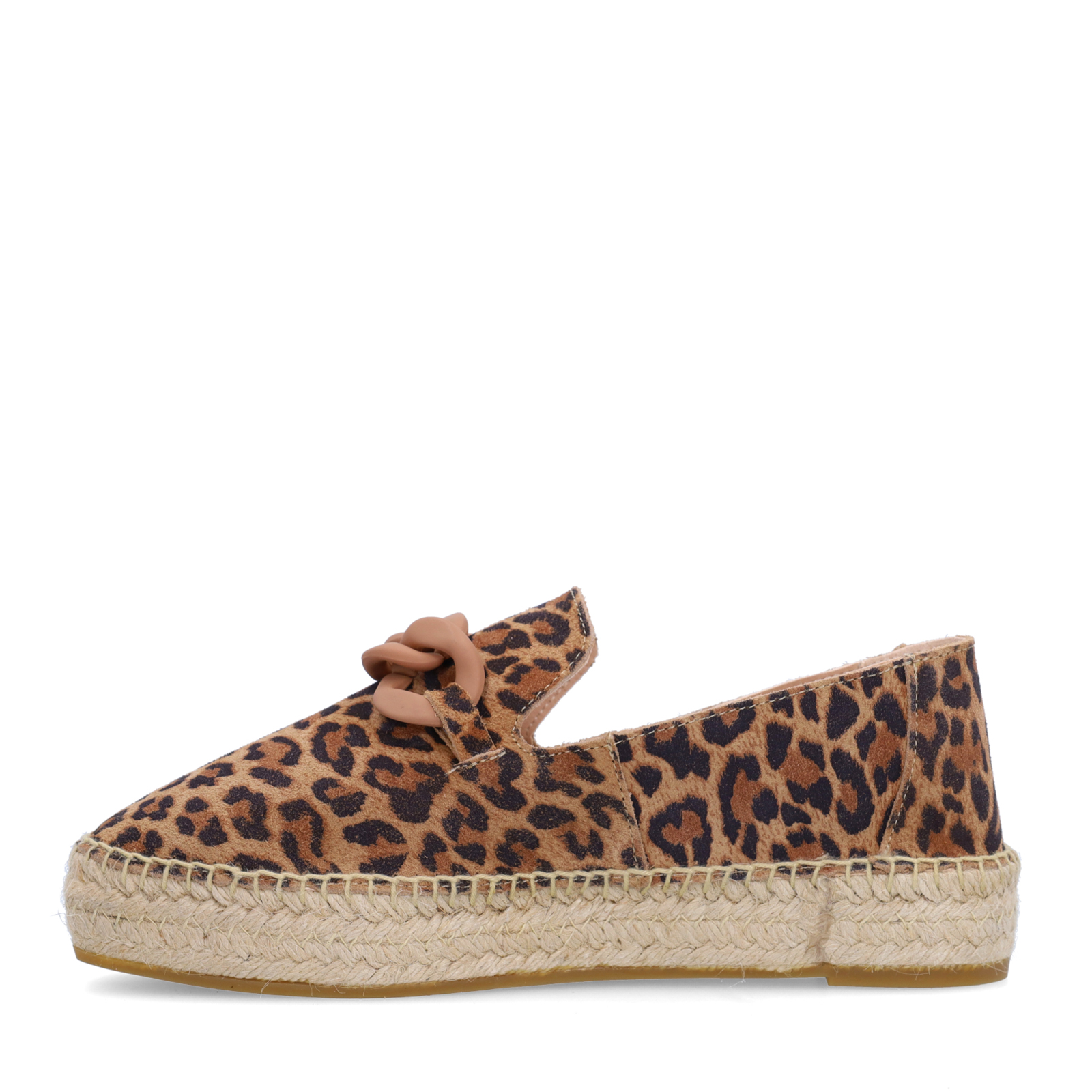 Leopard suède espadrilles