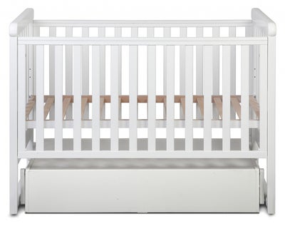 Yappy Kids Move Sprinkelseng Med Sengeskuff, Hvit