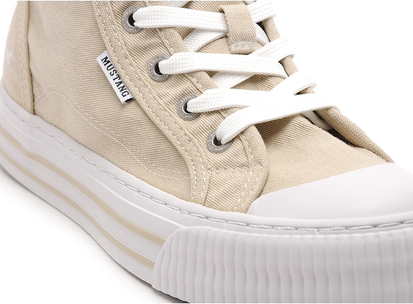 Mustang boots bottine femme 1420504 beige