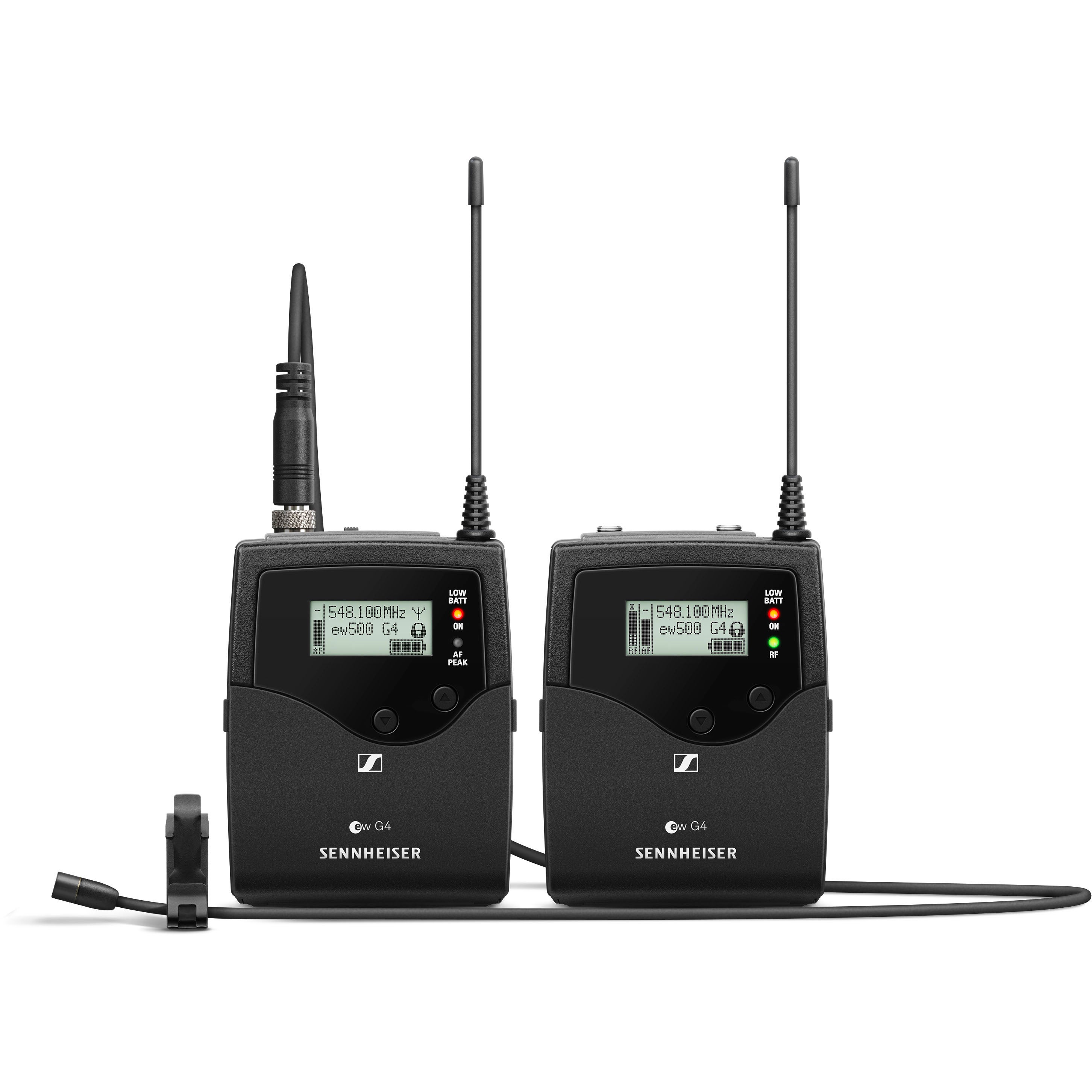 Sennheiser ew 512P G4-GW camera dasspeldmicrofoon (558 - 626 MHz)
