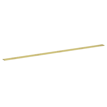 Tuinplank grenenhout geschaafd ca. 1,6 x 14 cm, lengte ca. 360 cm