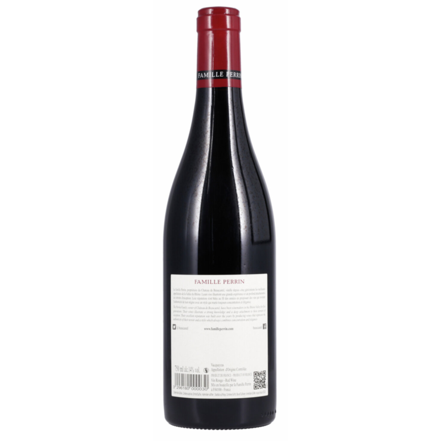 Vacqueyras AOC Les Christins Famille Perrin -75cl