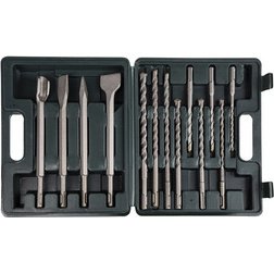 BRÜDER MANNESMANN Kit de forets & burins SDS PLUS, 13 pièces