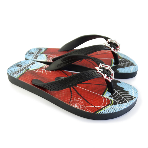Chinelo de praia brasileiro, estampa surpresa tamanho 20, fabricado no Brasil