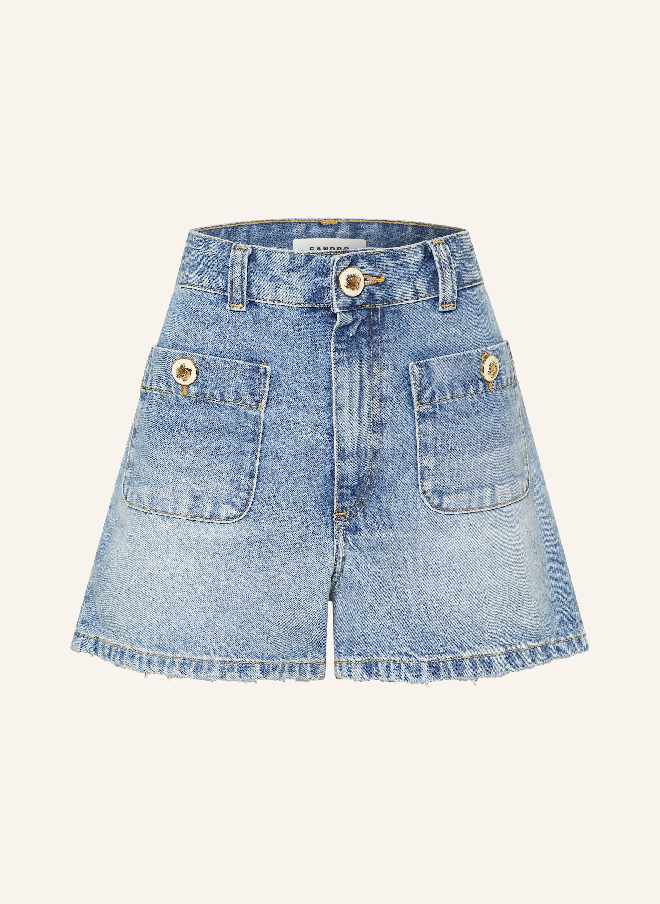 SANDRO Jeansshorts