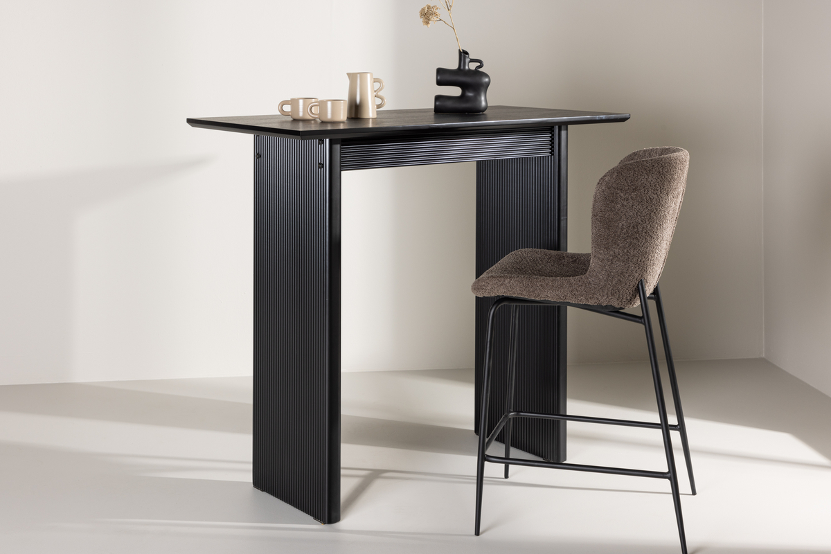 Bartafel Signa - 120 x 60 cm - Zwart