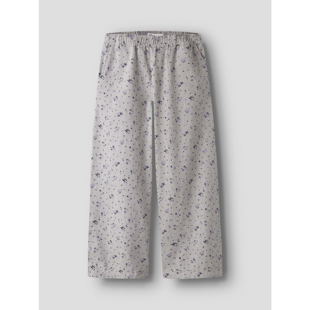 Køb Name It Lavender Gray Nkfdrita Wide Bukser