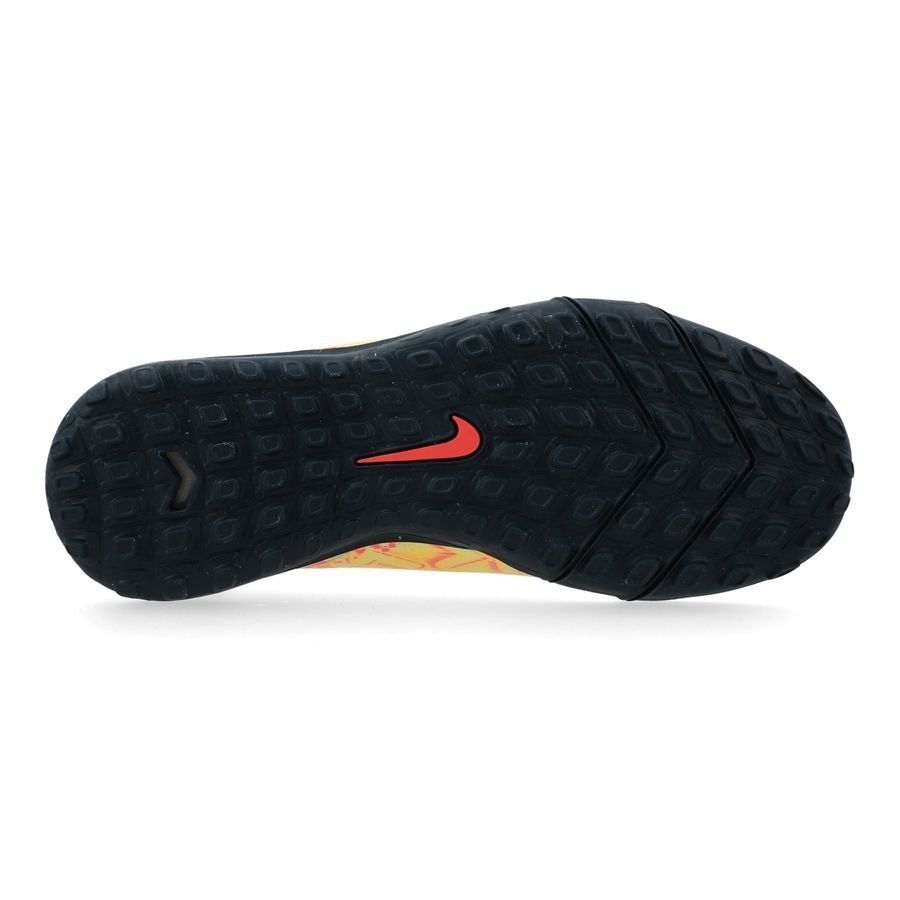 Nike Air Zoom Mercurial Superfly 10 Academy TF Mbappé Personal Edition - Orange/Bleu Enfant