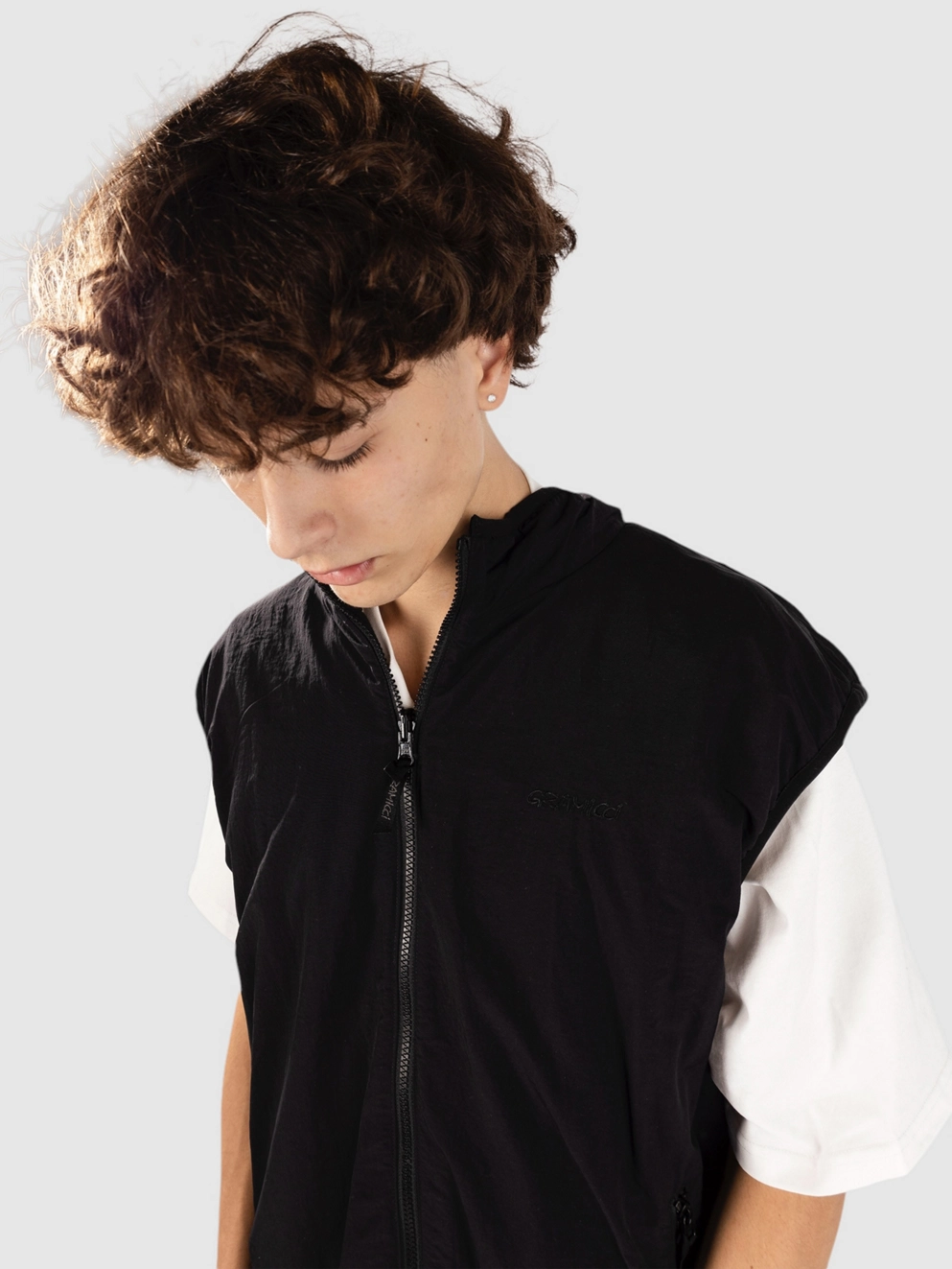 Gramicci Reversible Fleece Vest black
